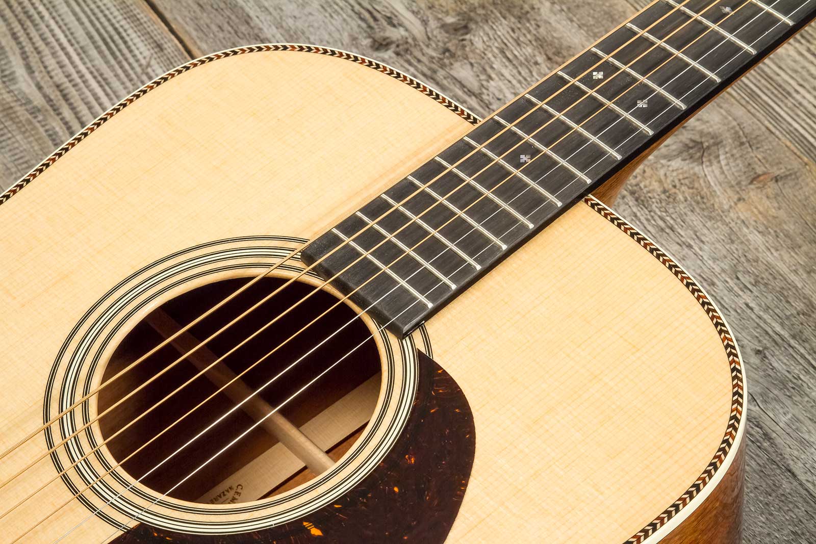Martin Custom Shop Super D Dreadnought Epicea Sitka Vts Koa Eb #2720448 - Natural - Guitarra folk - Variation 4