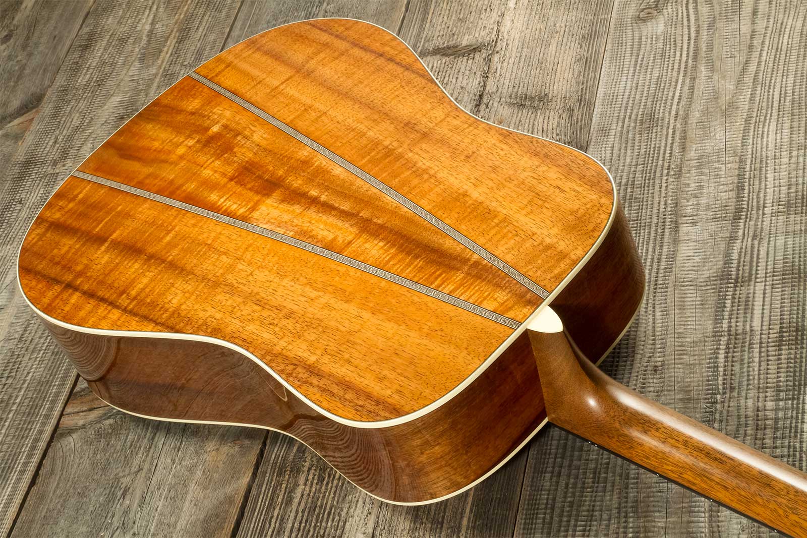 Martin Custom Shop Super D Dreadnought Epicea Sitka Vts Koa Eb #2720448 - Natural - Guitarra folk - Variation 5