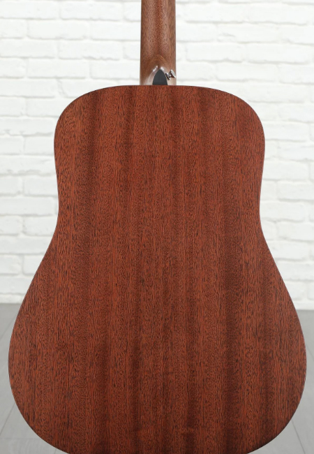 Martin D-10e Sapele Road Dreadnought Tout Sapele Ric +housse - Natural Satin - Guitarra acústica de viaje - Variation 2