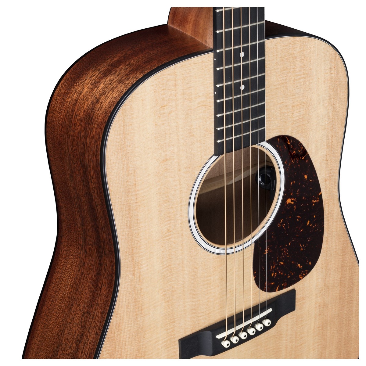 Martin D-12e Road Dreadnought Epicea Sapele Ric +housse - Natural - Guitarra electro acustica - Variation 2