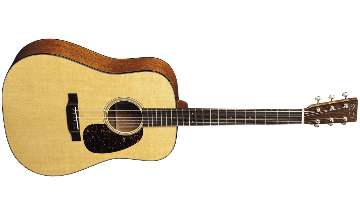 Martin D-18 Standard Dreadnought Epicea Acajou - Natural - Guitarra folk - Variation 4