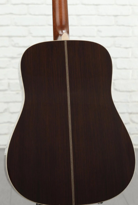 Martin D-28 Lh Modern Deluxe Dreadnought Gaucher Epicea Palissandre Eb - Natural - Guitarra acústica & electro - Variation 3