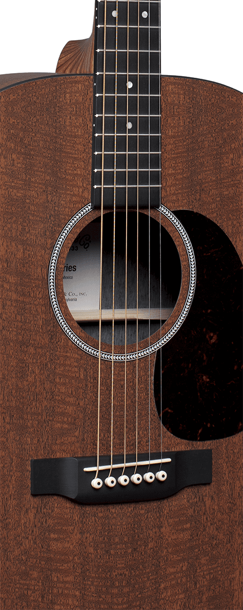 Martin D-x1e Dreadnought Hpl Acajou Ric +housse - Naturel - Guitarra acústica & electro - Variation 3