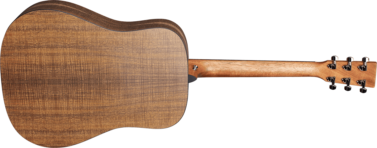 Martin D-x2e Koa Dreadnought Epicea Koa Hpl - Natural Satin - Guitarra acústica & electro - Variation 1
