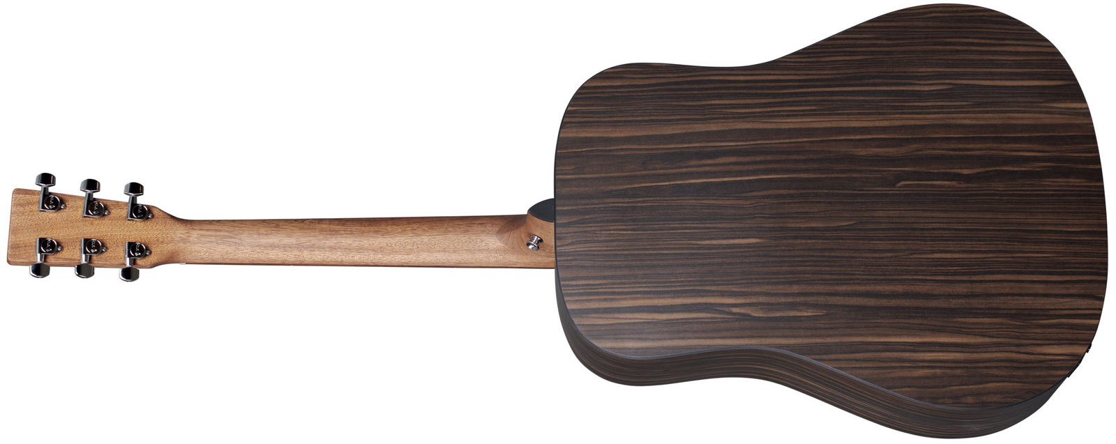 Martin D-x2e Macassar Dreadnought Epicea Ebene Hpl - Natural Satin - Guitarra electro acustica - Variation 1