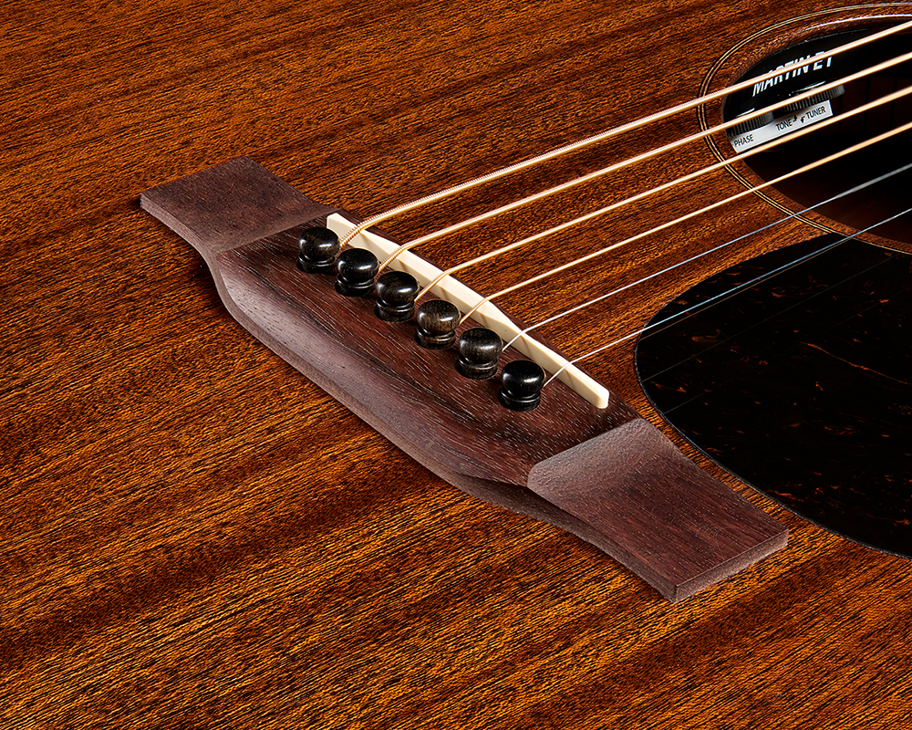 Martin D10e Sapele Retro Road Dreadnought Tout Sapele Eb - Dark Mahogany - Guitarra folk - Variation 3