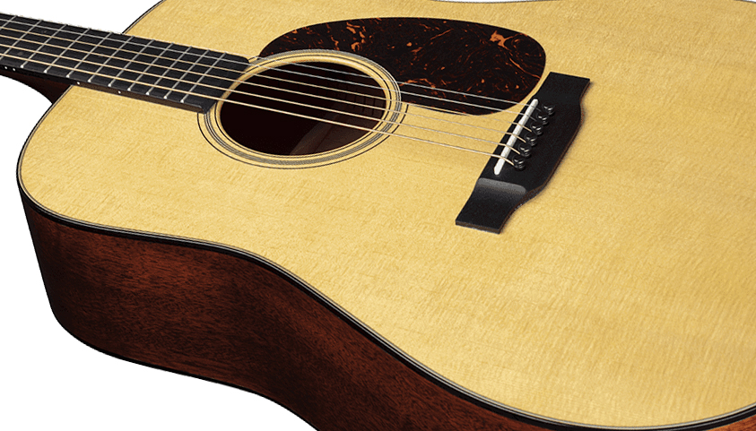 Martin D18 Standard Golden Era Dreadnought Epicea Acajou Eb - Gloss Natural - Guitarra folk - Variation 2
