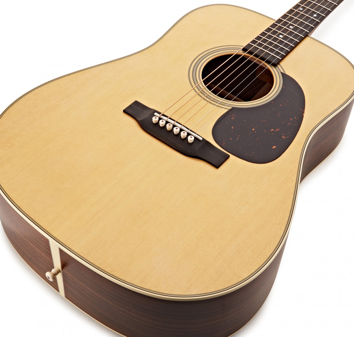 Martin D28 Lh Standard Golden Era Dreadnought Gaucher Epicea Palissandre Eb - Satin Natural - Guitarra folk - Variation 3
