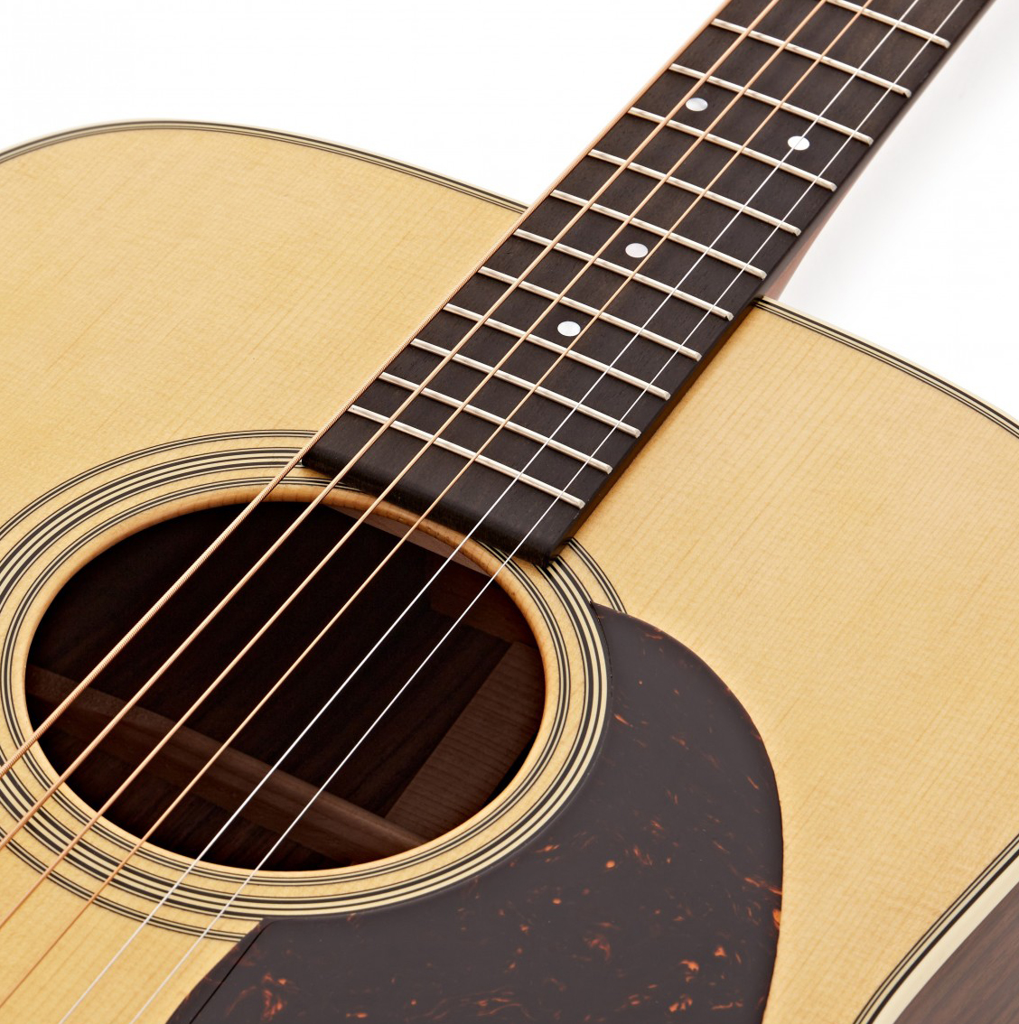 Martin D28 Lh Standard Golden Era Dreadnought Gaucher Epicea Palissandre Eb - Satin Natural - Guitarra folk - Variation 4