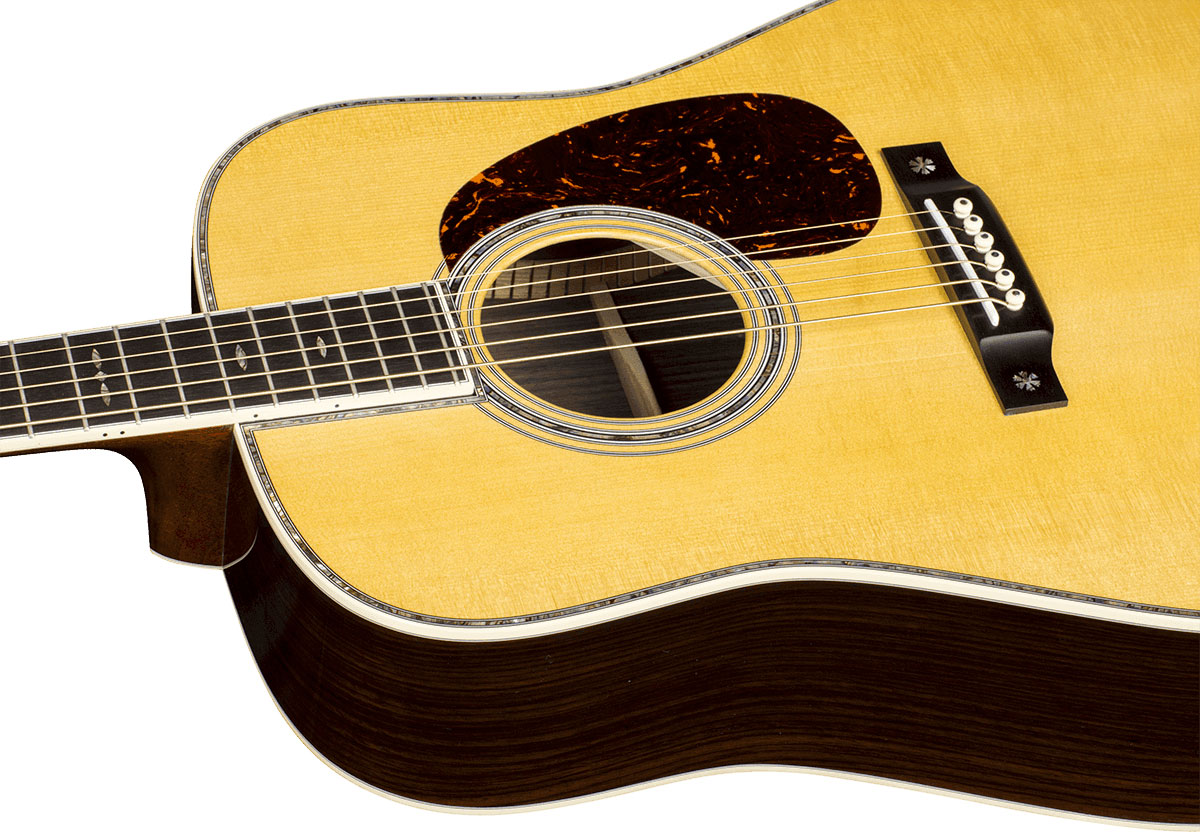 Martin D42 Standard Golden Era Dreadnought Epicea Palissandre Eb - Natural Gloss - Guitarra folk - Variation 2