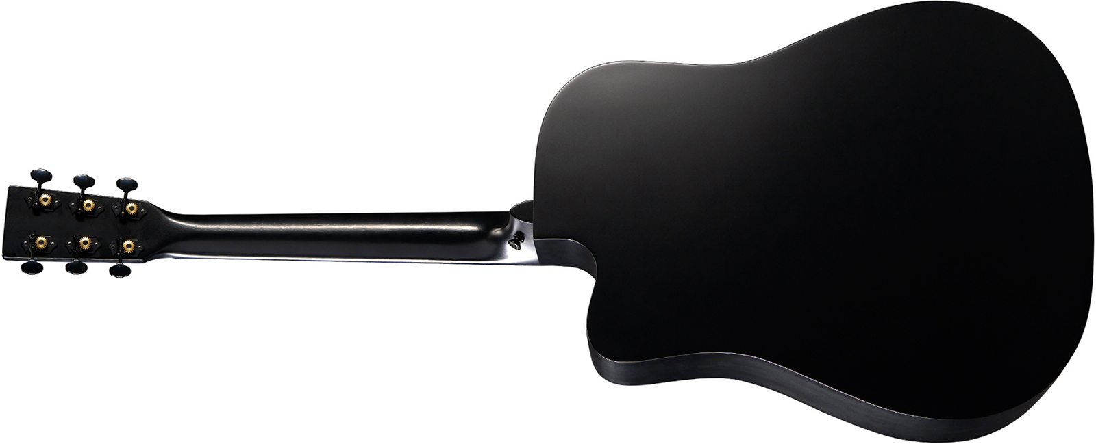 Martin Dc10e Modern Road Dreadnought Epicea Sapele Eb - Black - Guitarra folk - Variation 1