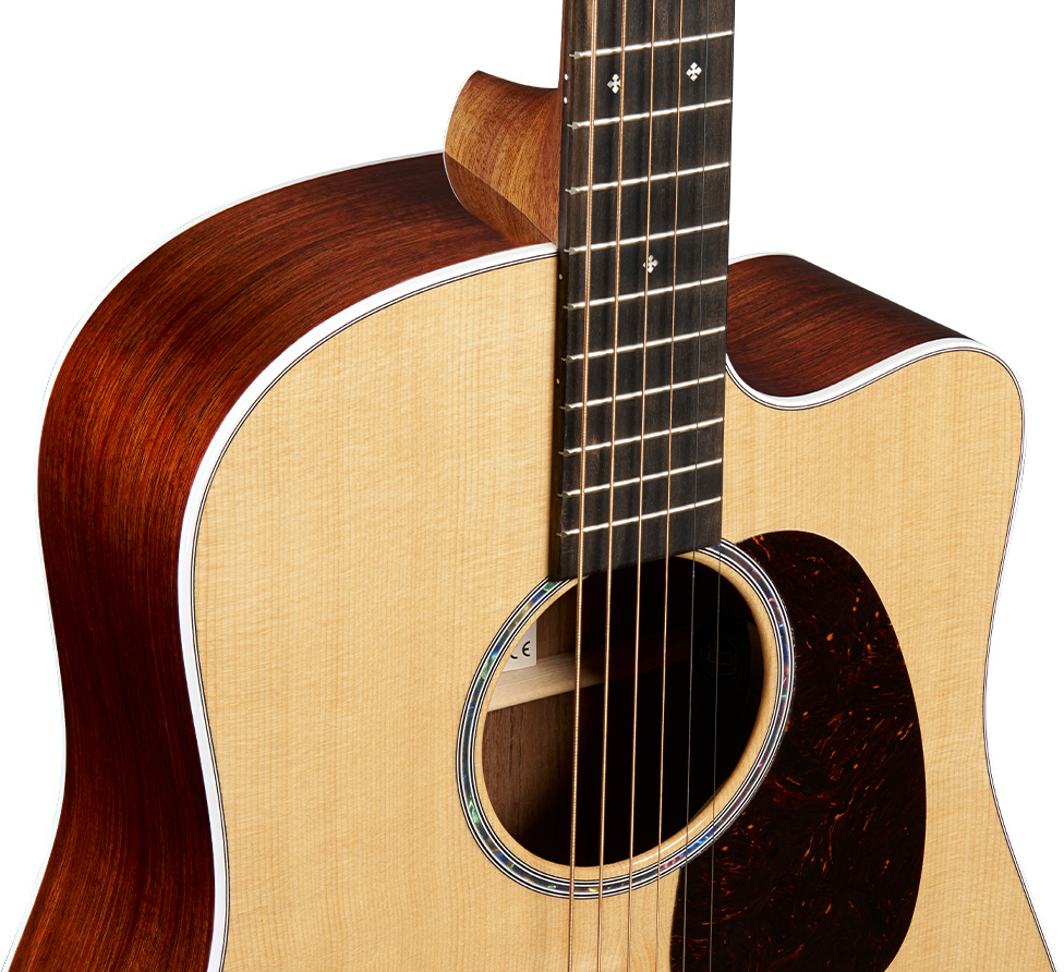 Martin Dc13e Modern Road Dreadnought Epicea Koa Eb - Natural - Guitarra folk - Variation 2
