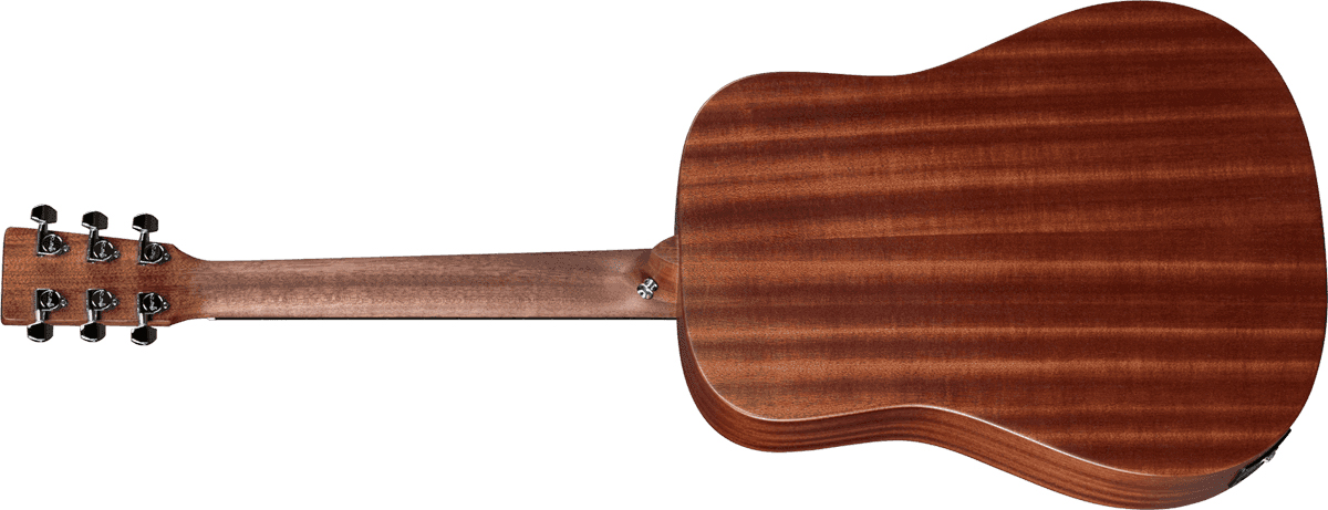 Martin Djr-10e Sapele Dreadnought Junior 3/4 Tout Sapele Ric +housse - Natural - Guitarra acústica de viaje - Variation 1