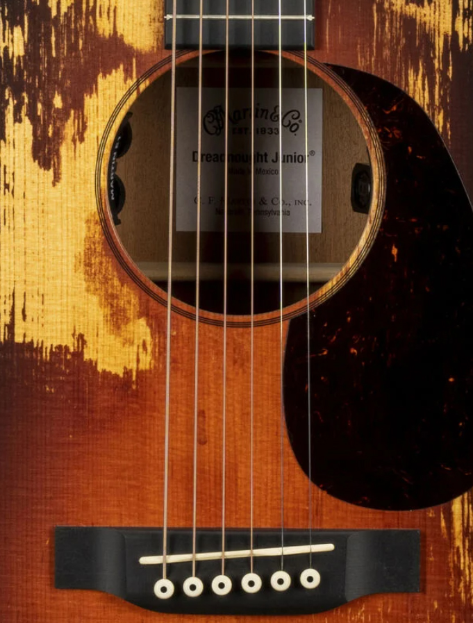 Martin Djre Junior Streetlegend Dreadnought 15/16 Epicea Sapele Ric - Burst Satin - Guitarra folk - Variation 2