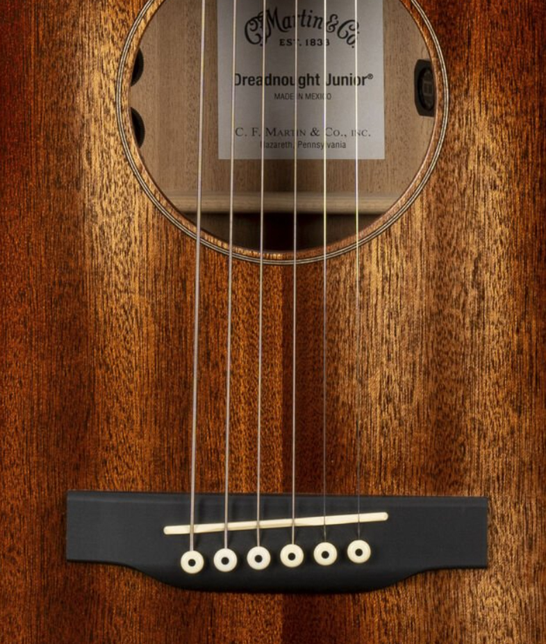 Martin Djre Streetmaster Junior Dreadnought 15/16 Epicea Sapele Ric - Dark Mahogany Distressed - Guitarra folk - Variation 2