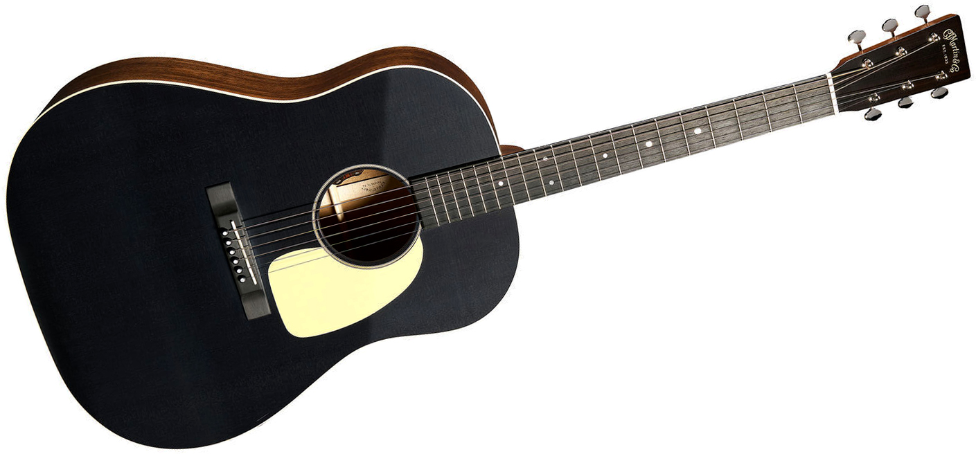 Martin Dss16e Dreadnought Epicea Acajou Eb - Black Smoke - Guitarra folk - Variation 1