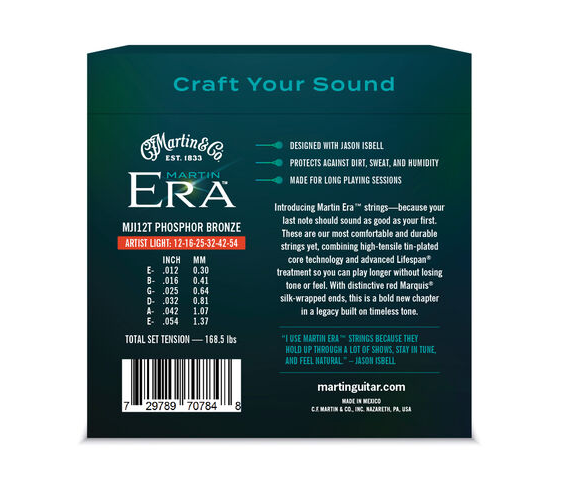 Martin Era Jason Isbell Phosphor Bronze Treated Light - Cuerdas guitarra acústica - Variation 1