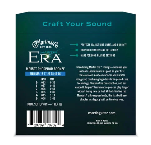 Martin Era Jason Isbell Phosphor Bronze Treated Medium - Cuerdas guitarra acústica - Variation 1