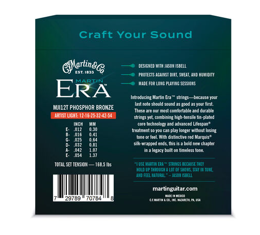 Martin Era Phosphor Bronze Treated Light - Cuerdas guitarra acústica - Variation 1