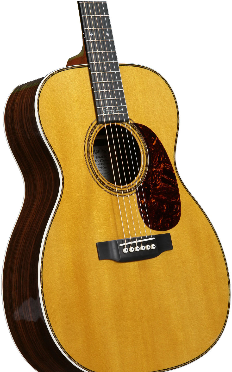 Martin Eric Clapton 000-28ec Custom Signature Auditorium Epicea Palissandre Eb - Natural - Guitarra electro acustica - Variation 3
