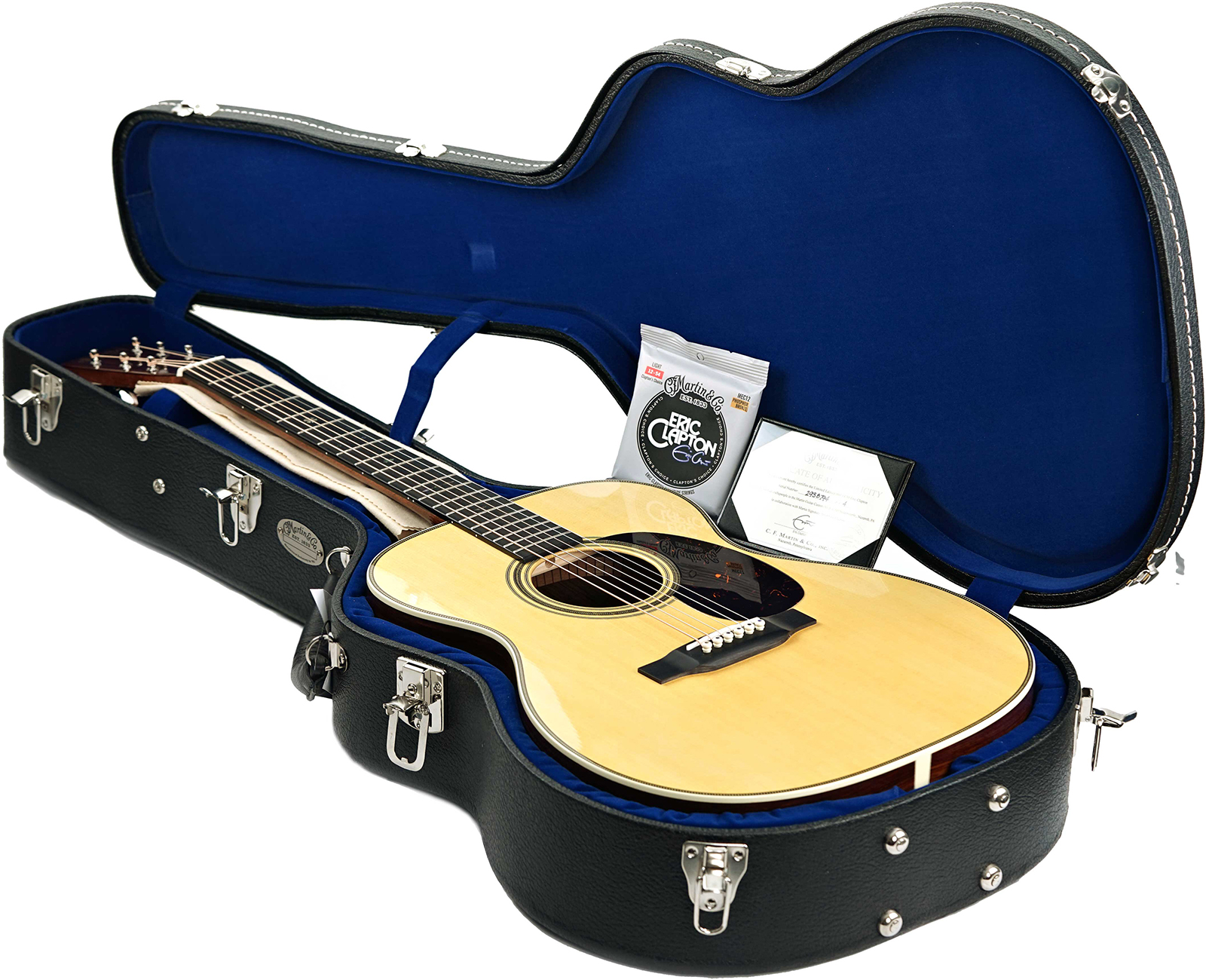 Martin Eric Clapton 000ec 30th Anniversary Epicea Palissandre Rw - Natural Antique Toner - Guitarra folk - Variation 8