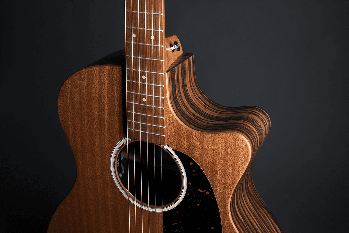 Martin Gpc-x2e Macassar Grand Performance Cw Sapele Hpl Ebene - Natural - Guitarra electro acustica - Variation 4