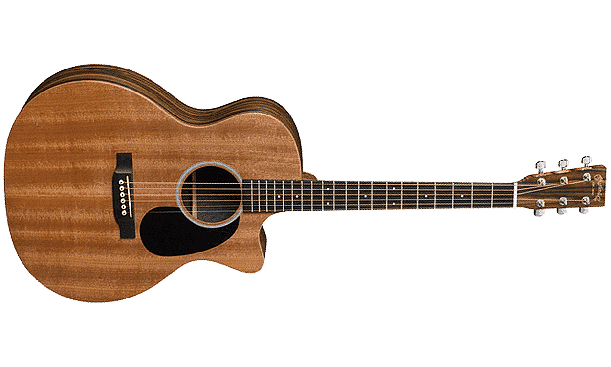 Martin Gpcx2ae Macassar Auditorium Cw Epicea Hpl Sonitone 2016 - Natural Satin - Guitarra acústica & electro - Variation 1