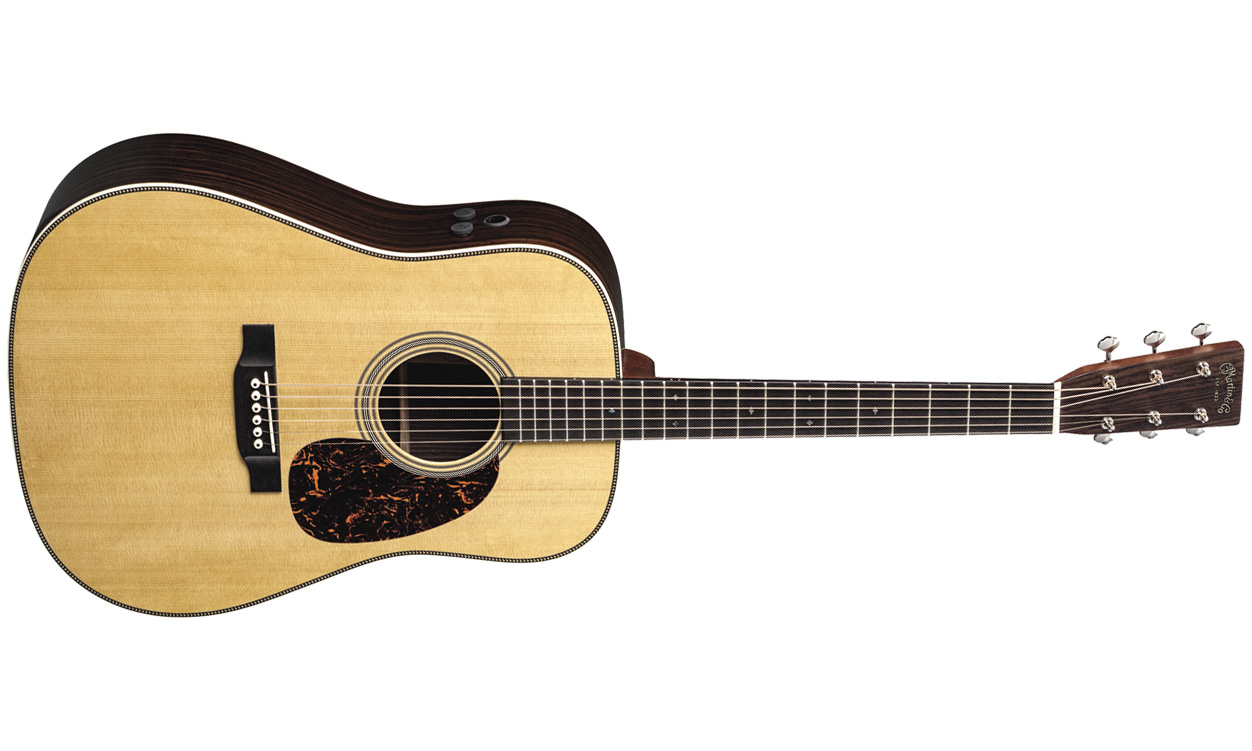 Martin Hd-28e Standard Re-imagined Dreadnought Epicea Palissandre Eb - Natural Aging Toner - Guitarra electro acustica - Variation 1