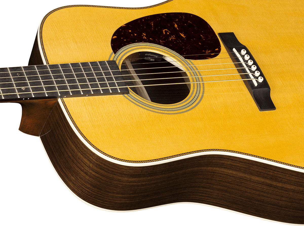 Martin Hd-28e Standard Golden Era Dreadnought Epicea Palissandre Eb Fishman - Natural Gloss - Guitarra folk - Variation 2