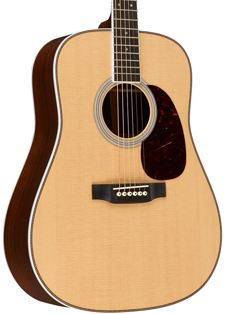 Martin Hd-35 Standard Re-imagined Dreadnought Epicea Palissandre Eb - Natural - Guitarra acústica & electro - Variation 2