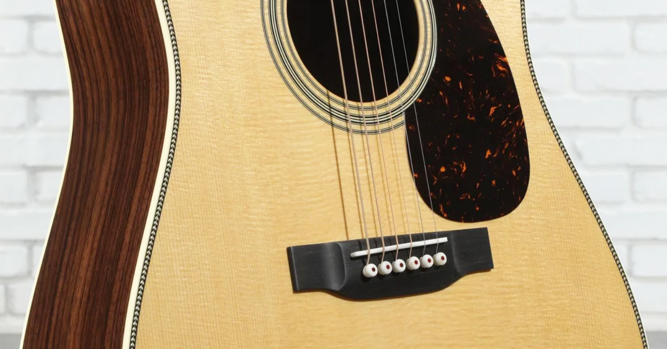 Martin Hd28 Lh Standard Golden Era Dreadnought Gaucher Epicea Palissandre Eb - Gloss Natural - Guitarra folk - Variation 3