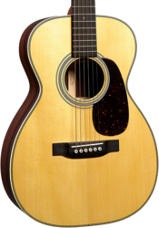 Guitarra folk Martin Custom Shop 0-28 - Natural Vintage Gloss Aging Toner