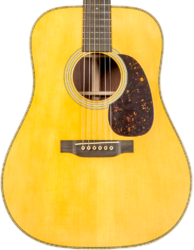 Guitarra folk Martin Custom Shop Expert D-28 1937 #2810388 - Natural stage 1 lightly aged