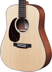 Guitarra folk para zurdos Martin DJR-10L Zurdo +Bag - Natural satin