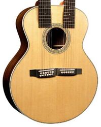 Guitarra folk Martin Grand J-28E DN 6/12-String - Natural Aging Toner