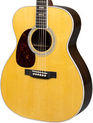 Guitarra folk para zurdos Martin J-40 Standard Re-Imagined Zurdo - Natural aging toner