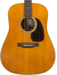 Guitarra folk Martin Rich Robinson D-28 #2640217 - Aged vintage natural gloss