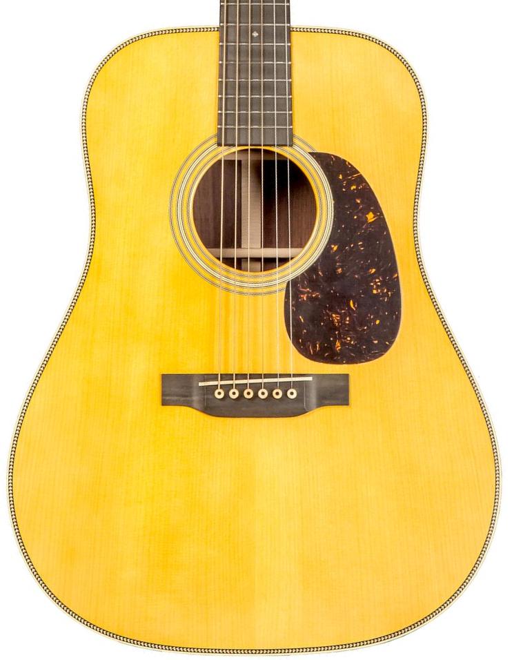 Guitarra folk Martin Custom Shop Expert D-28 1937 #2810388 - Natural Stage 1 Lightly Aged