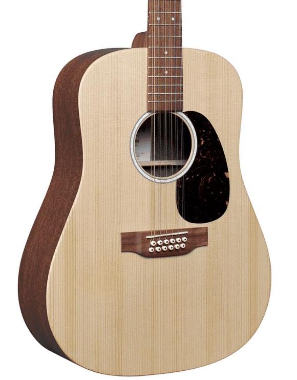 Guitarra folk Martin D-X2E 12-String - Natural satin