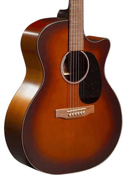 Guitarra folk Martin GPCE Inception Maple - Satin Amber Fade Sunburst