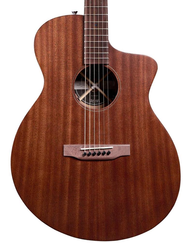 Guitarra folk Martin Road SC-10E Modern Sapele - Dark Mahogany