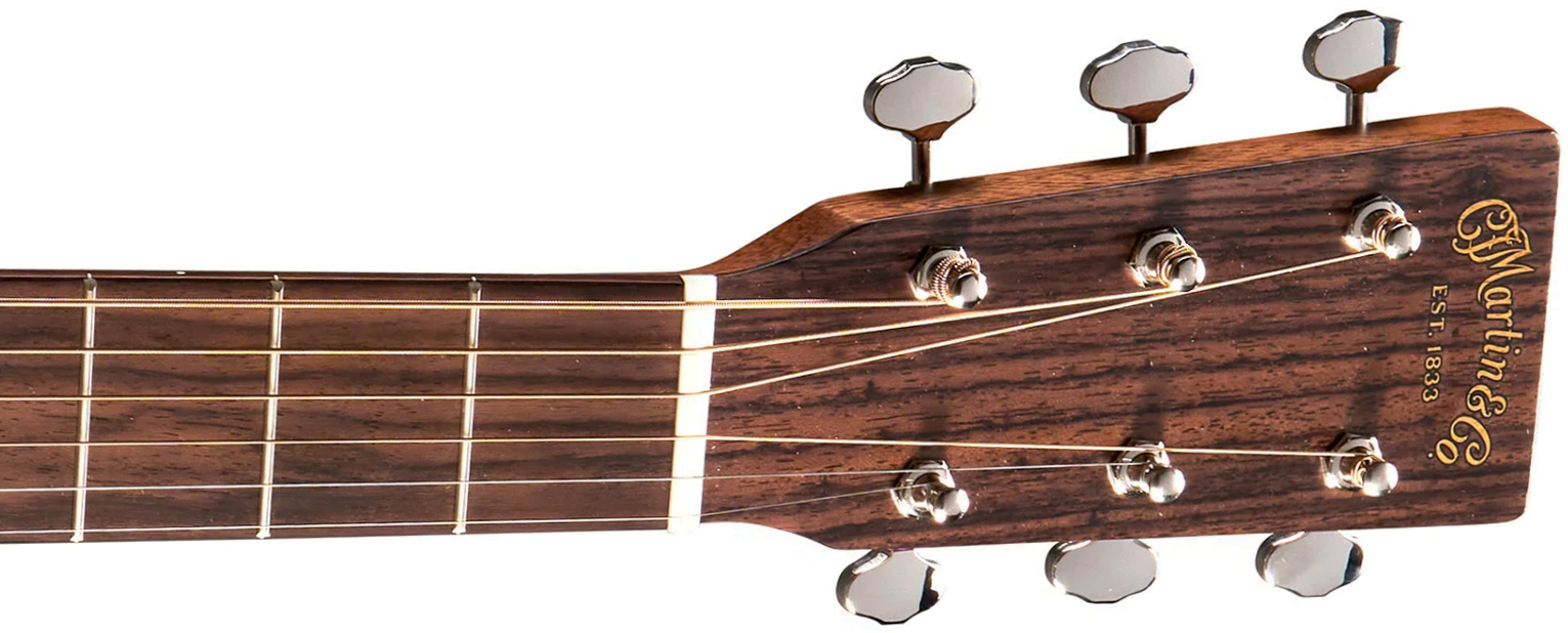 Martin Jason Isbell 010 Retro Road Signature Parlor Shsc Acajou Rw - Natural Satin - Guitarra folk - Variation 3