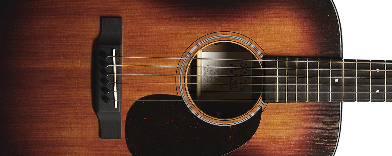 Martin Joe Bonamassa Road 0010e Retro  Signature Grand Concert Epicea Sapele Eb - 1937 Joe Bonamassa Sunburst - Guitarra folk - Variation 2