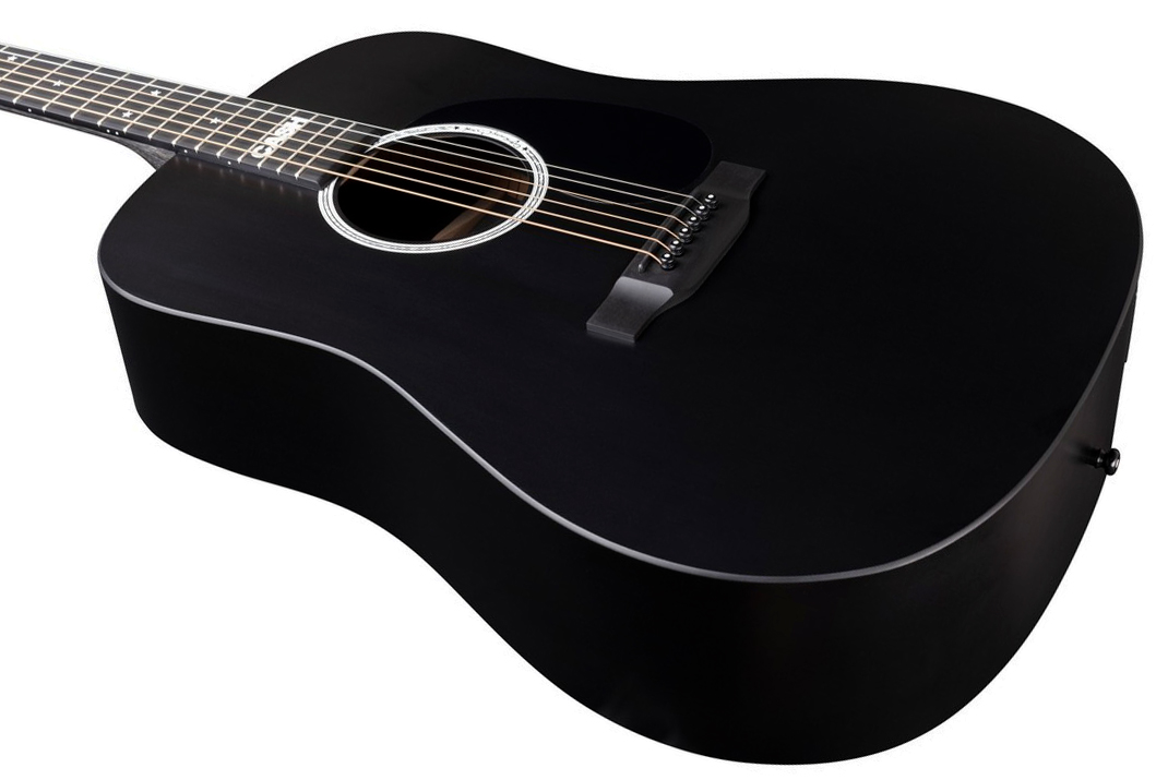 Martin Johnny Cash Dx Lh Gaucher Signature Dreadnought Hpl Ric - Black - Guitarra folk - Variation 2