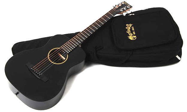 Martin Lx Little Martin Gaucher - Black Satin - Guitarra acústica & electro - Variation 4