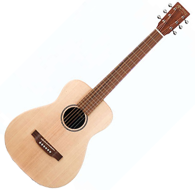 Martin Lx1 Little Martin Dreadnought Natural Satin - Guitarra acústica de viaje - Variation 5