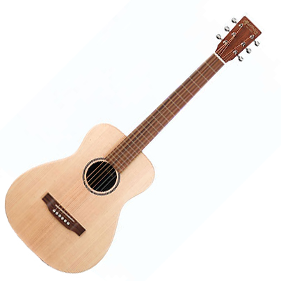 Martin Lx1e Little Martin Naturel Satin - Guitarra acústica de viaje - Variation 4