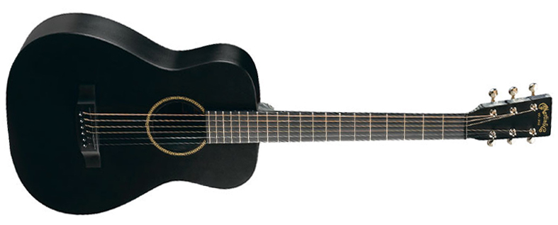 Martin Lx Little Martin - Black Satin - Guitarra acústica de viaje - Variation 5