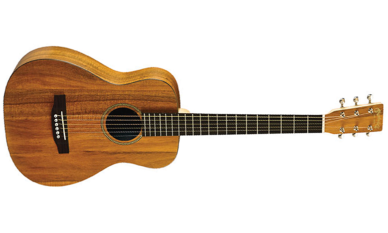 Martin Lxk2 Little Martin Dreadnought Mini Tout Koa Hpl Ric - Hpl Natural - Guitarra acústica de viaje - Variation 1