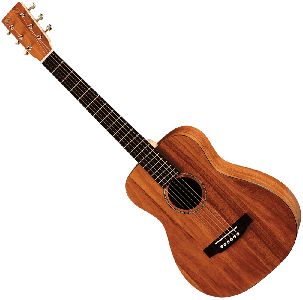 Guitarra acústica de viaje Martin LXK2L Little Martin Zurdo - natural